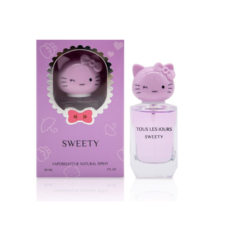 عطر سويتي من تولي جور للأطفال حجم 30 مل - SWEETY By Tous Les Jours Perfume For Kids 30 Ml