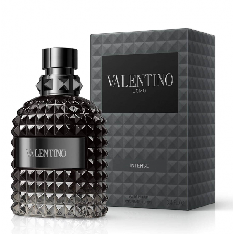 عطر فالنتينو اومو انتينس او دو بيرفيوم من فالنتينو للرجال سعة 100 مل - Valentino Uomo Intense EDP By Valentino For Men 100ml