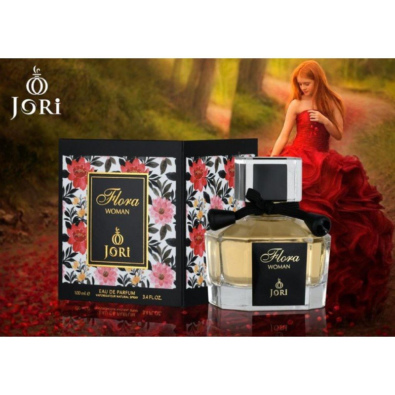 عطر فلورا وومن من جوري للعطور للنساء سعة 100 مل - Flora Woman EDP by JORI 100 ML for Women