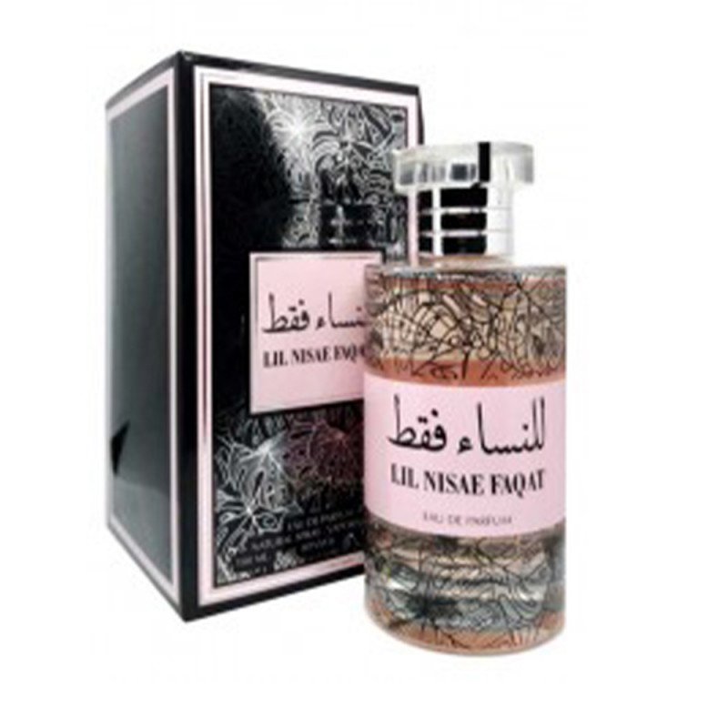 LIL NISAE FAQAT By Ahlaam - Ard Al Zaafaran for Womens 100 ML  - عطر للنساء فقط من أرض الزعفران للنساء سعة 100 مل