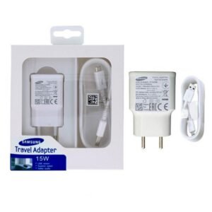 عظمة شحن سامسونج 15 واط فعلي مع كابل