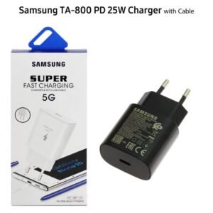 عظمة شحن سامسونج 25 واط مع كابل سريع