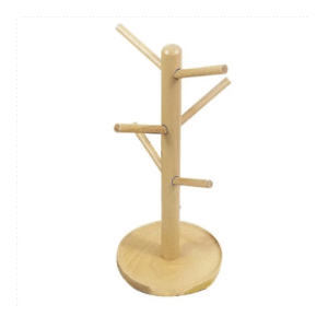 علاقة كاسات خشب