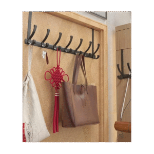 علاقة معدن خلفية للأبواب 16 تعليقة حجم 54×20 سم لون رمادي