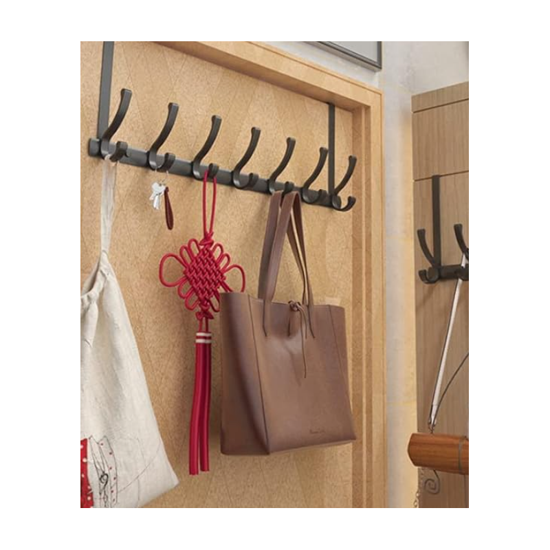 علاقة معدن خلفية للأبواب 16 تعليقة حجم 54×20 سم لون رمادي