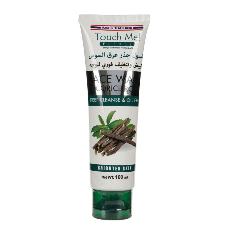 غسول جذر عرق السوس من تاتش مي حجم 100 مل - Face Wash Licorice Root by Touch Me