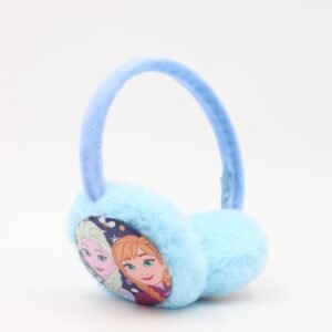 غطاء اذن شتوي فرو FROZEN لون ازرق فاتح وبنفسجي