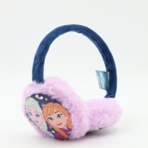 غطاء اذن شتوي فرو FROZEN لون بنفسجي وكحلي