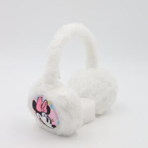 غطاء اذن شتوي فرو MINNIE MOUSE لون ابيض