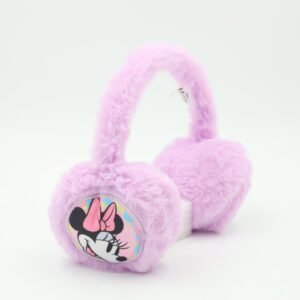 غطاء اذن شتوي فرو MINNIE MOUSE لون بنفسجي