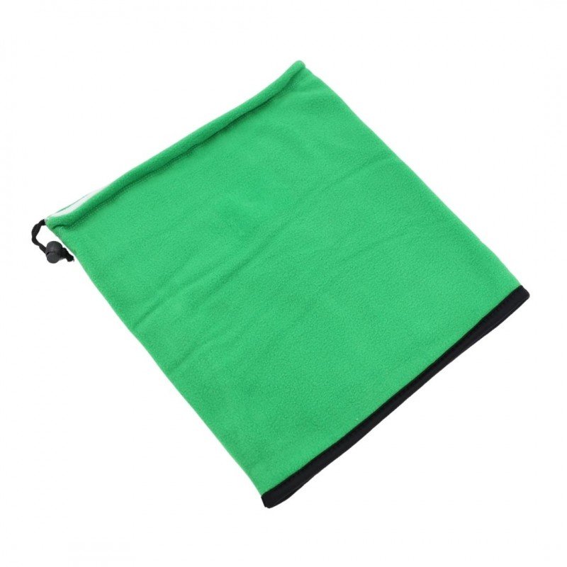 غطاء صوف للرقبة والرأس متعدد الاستعمالات لون أخضر