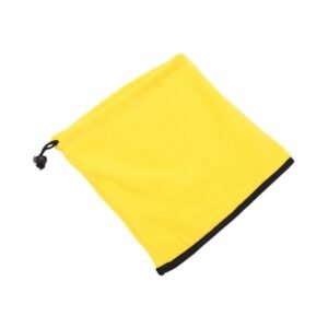 غطاء صوف للرقبة والرأس متعدد الاستعمالات لون أصفر