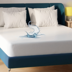 غطاء فرشة Waterproof مفرد ونص قياس 120*200 سم ضد الماء