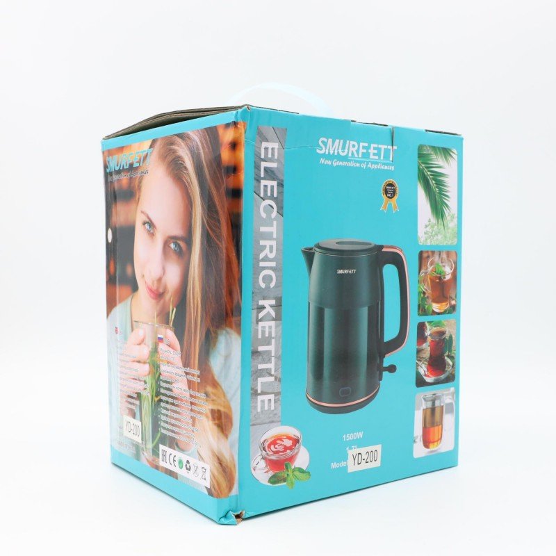 غلاية كهربائية سعة 1.7 لتر قوة 1500 واط