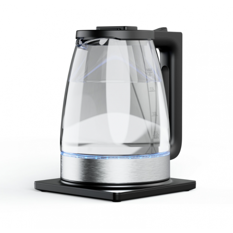 غلاية كهربائية مع مؤشر حرارة 2 لتر قوة 1500 واط