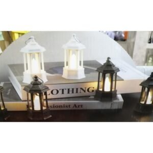 فانوس بلاستيك صغير مع إضاءة