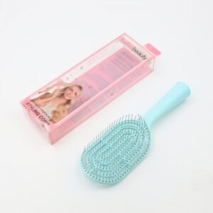 فرشاة شعر لون اخضر تركوازي