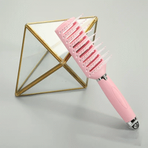 فرشاة شعر لون زهري