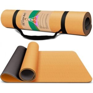 فرشة يوجا لون برتقالي