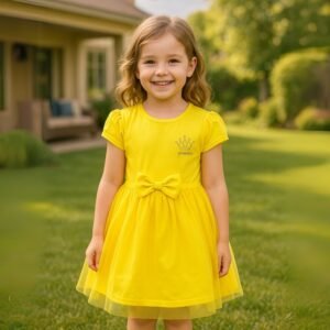 فستان بناتي برنسيسة