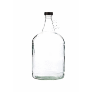 قارورة زجاج  ,,(الفية زيت زيتون)مع غطاء حجم 3 لتر