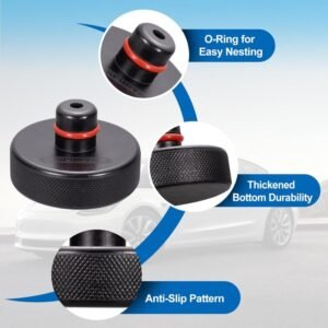 قاعدة جك سيارة  لتغيير العجلات - تحمي البطارية والدهان تمامًا -  وتدعم وزن السيارة - عدد 1