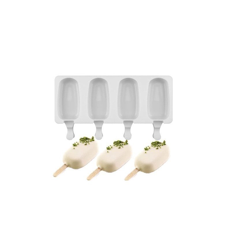 قالب بوظة سيليكون 4 خانات