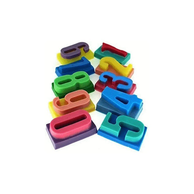 قالب سيليكون أرقام حجم كبير