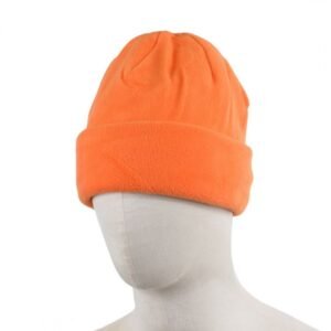 قبعة صوف لون برتقالي