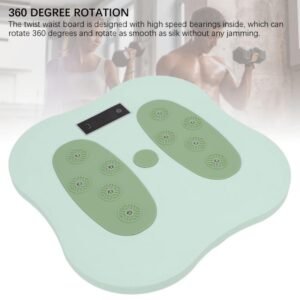 قرص خصر تويست مع شاشة عدّ - لوح دوار لتمارين الكاحل والجسم والقدمين واللياقة البدنية والتوازن، مناسب لمعدات إنقاص الوزن