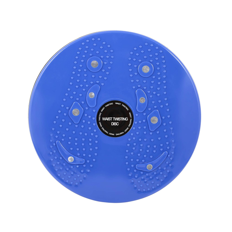 قرص دوار لشد الخصر لون أزرق