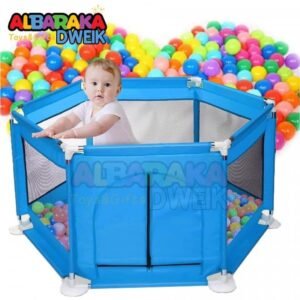 صندوق ألعاب قابل للطي للأطفال مع 30 طابه