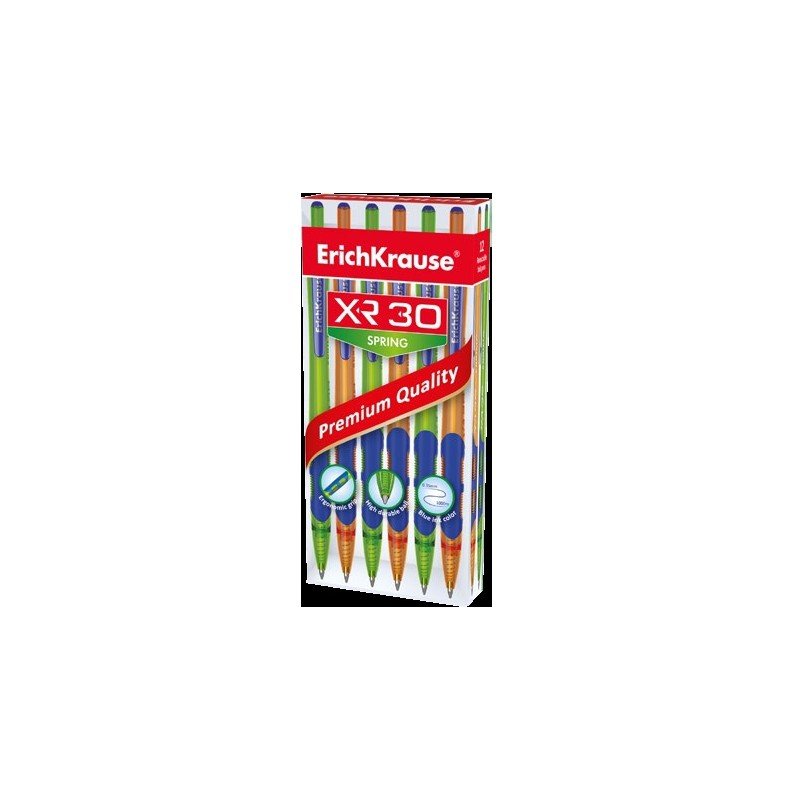 قلم حبر ازرق كباس XR30 علبة 12 قلم