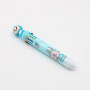 قلم حبر متعدد الرؤوس ب 10 ألوان بتصميم لابوبو