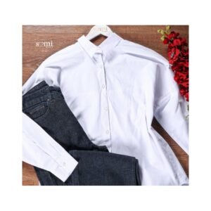 قميص أبيض للنساء من Sami Boutique