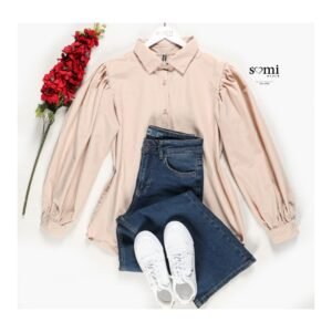 قميص بيج للنساء من Sami Boutique