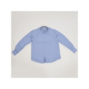 قميص كم للرجال لون أزرق غامق