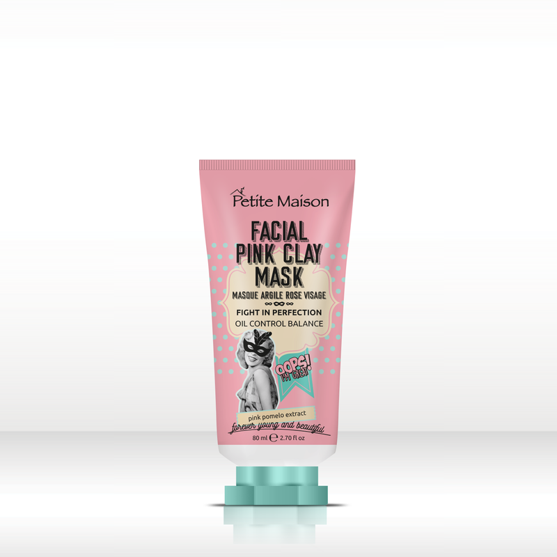 Petite Maison Facial Pink Clay Mask 80ml - قناع الطين الوردي للوجه من بوتيت ميزون حجم 80 مل