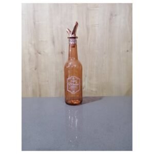 قنينة زيت لون برونزي سعة 330 ملل