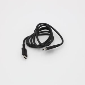 كابل شحن ونقل البيانات بمنفذين تايب سي طول1 متر لون أسود