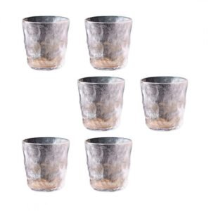 كاسات زجاج (6 قطع) حجم 300 مل