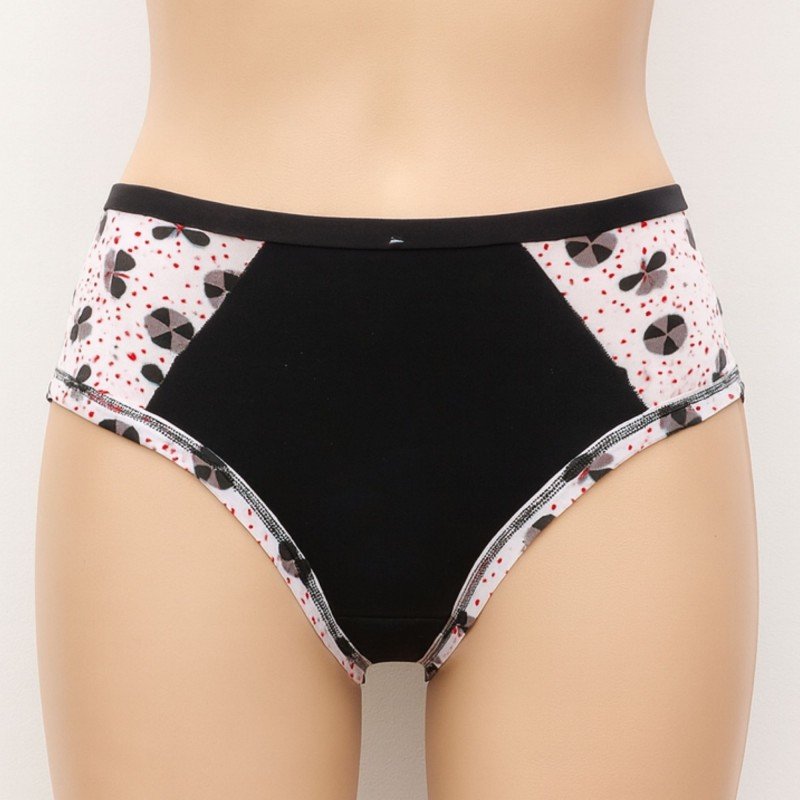 كالوت داخلي بتصميم بريف للنساء لون أسود