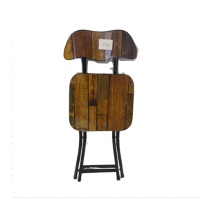 كرسي خشب قابل للطي