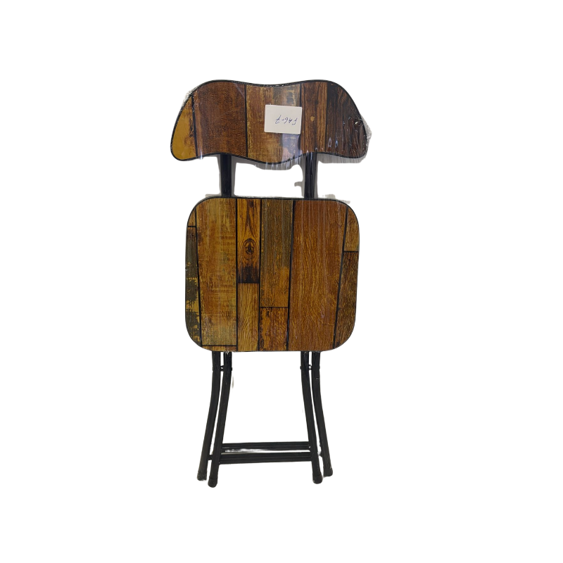 كرسي خشب قابل للطي