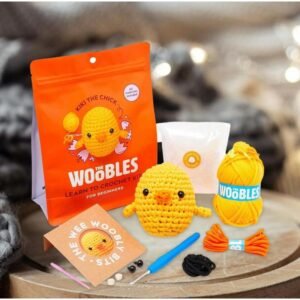 كروشيه بتصميم صوص 4.5 انش* 3.5 انش