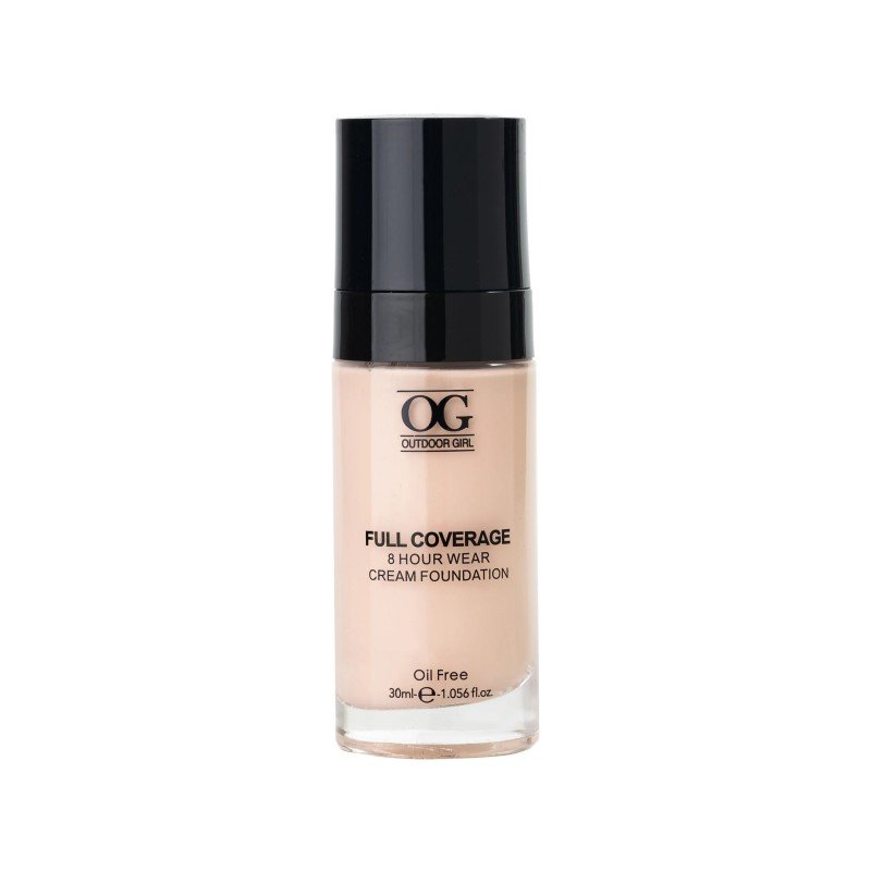 كريم أساس تغطية كاملة خالي من الزيوت من اوه جي 30 مل - Cream Foundation Full Coverage by OG 30ml