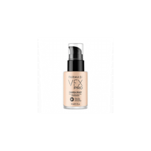 كريم أساس في اف اكس برو سائل من فارماسي درجة 03 حجم 30 مل -Farmasi Make Up Vfx Pro Camera Ready Foundation - 03 Warm Ivory