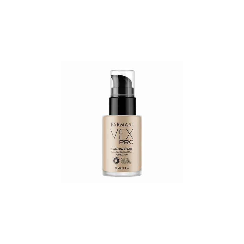 كريم أساس في اف اكس برو سائل من فارماسي درجة 05 حجم 30 مل -Farmasi Make Up Vfx Pro Camera Ready Foundation - 05 Cashmere