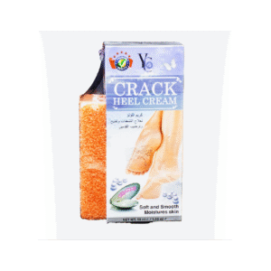 كريم اللؤلؤ لعلاج وترطيب القدم مع مبرد من واي سي حجم 50 مل