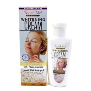 كريم بودرة الؤلؤ الطبيعي لتبييض وتفتيح الوجه والجسم من تاش مي حجم 100 مل - Whitening Cream by Touch Me